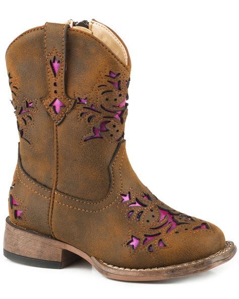 brown baby cowgirl boots